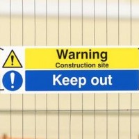 building site signs